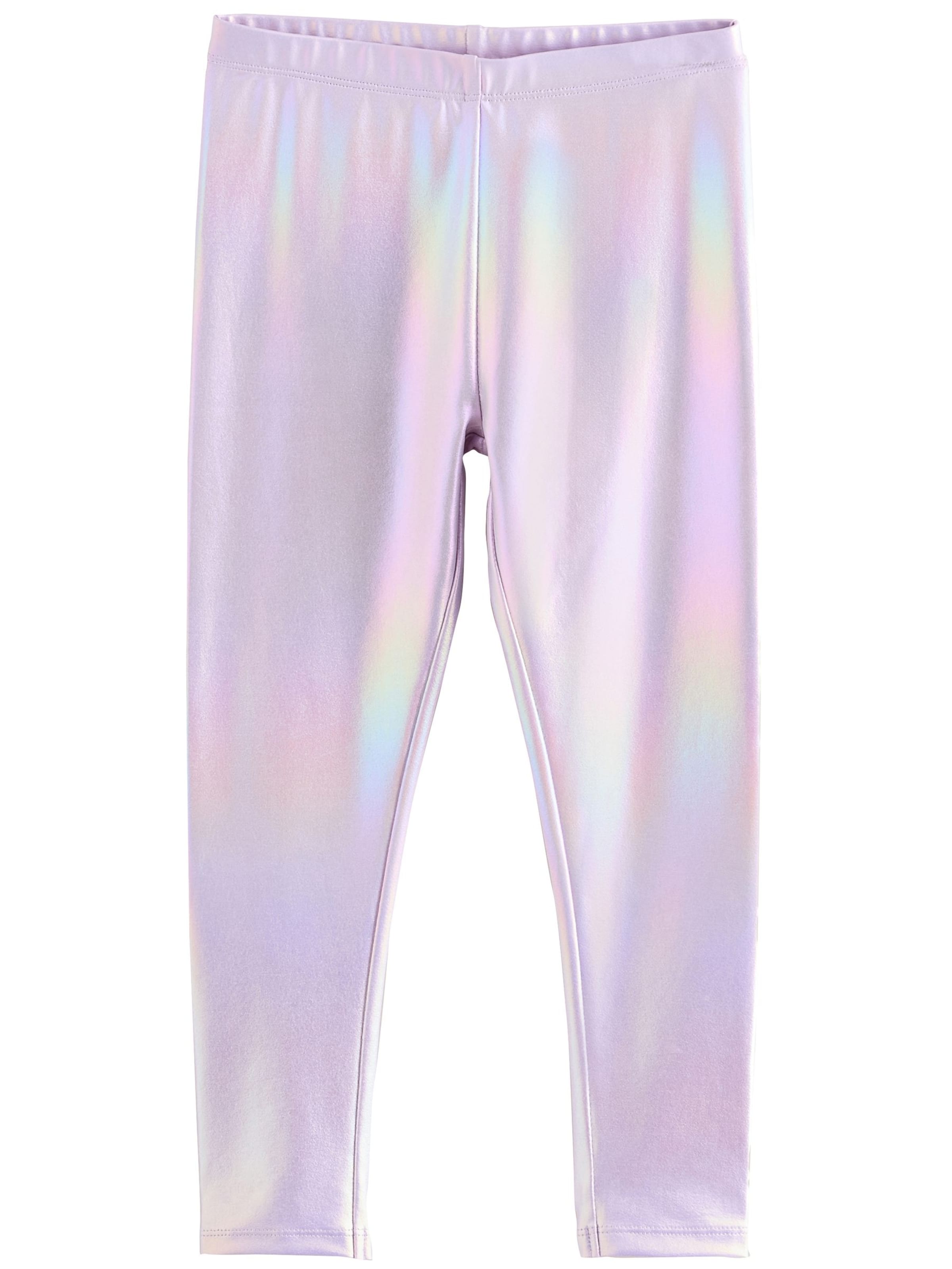 Next Skinny Leggings in Purple: front