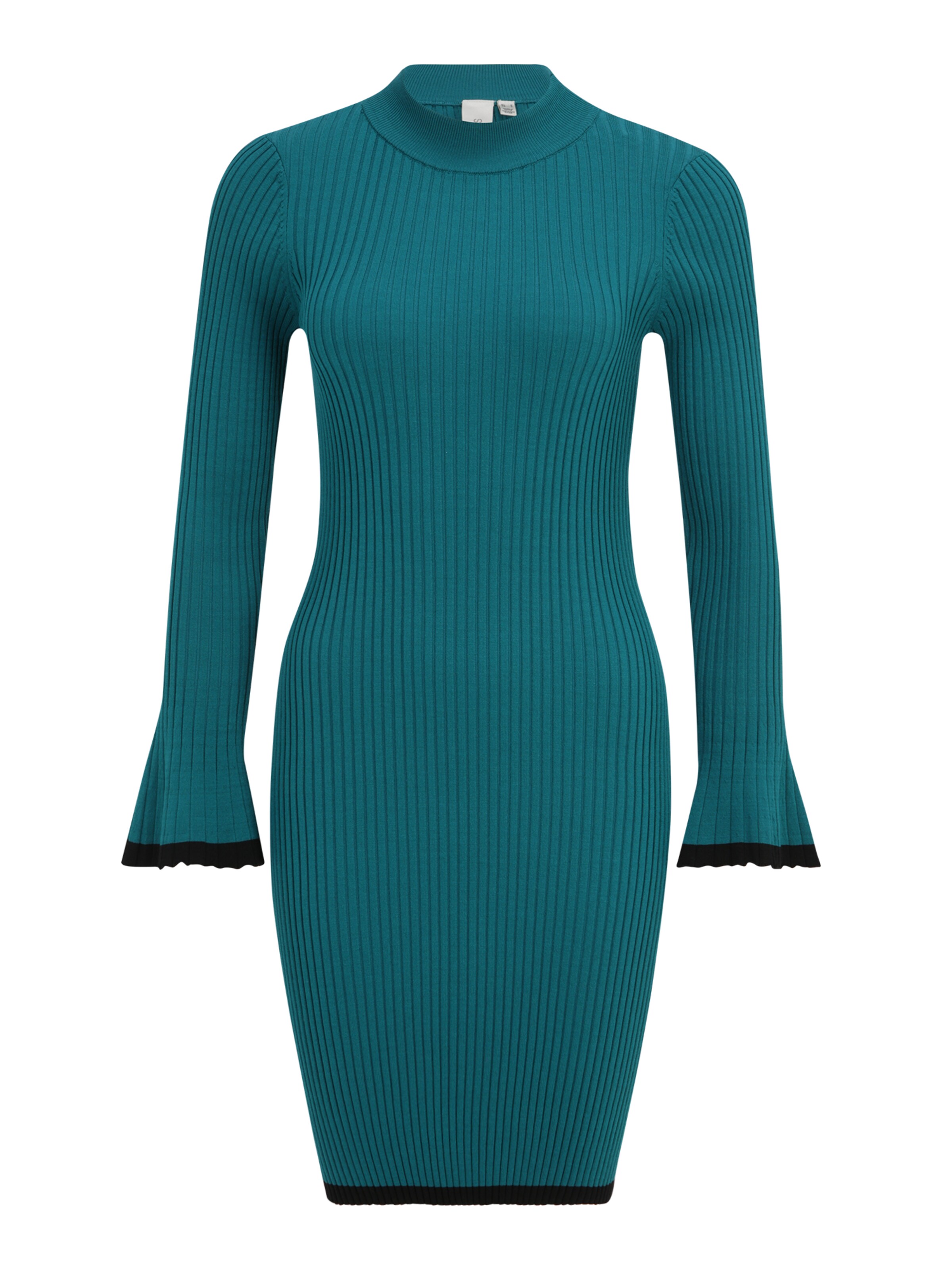 YAS Petite Knitted dress 'TRISTA' in Green: front