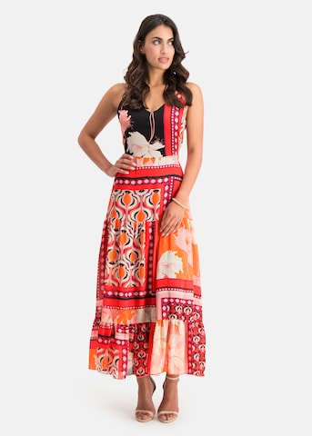 Nicowa Summer Dress 'Lowato' in Mixed colors: front