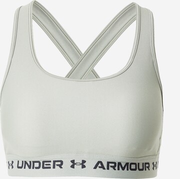 UNDER ARMOUR Sports Bra in Green: front