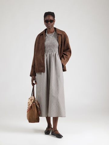 Hailys - Vestido 'Mi44na' em castanho