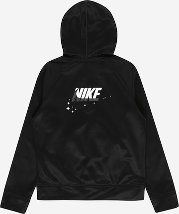 NIKE Sports sweat jacket in Black