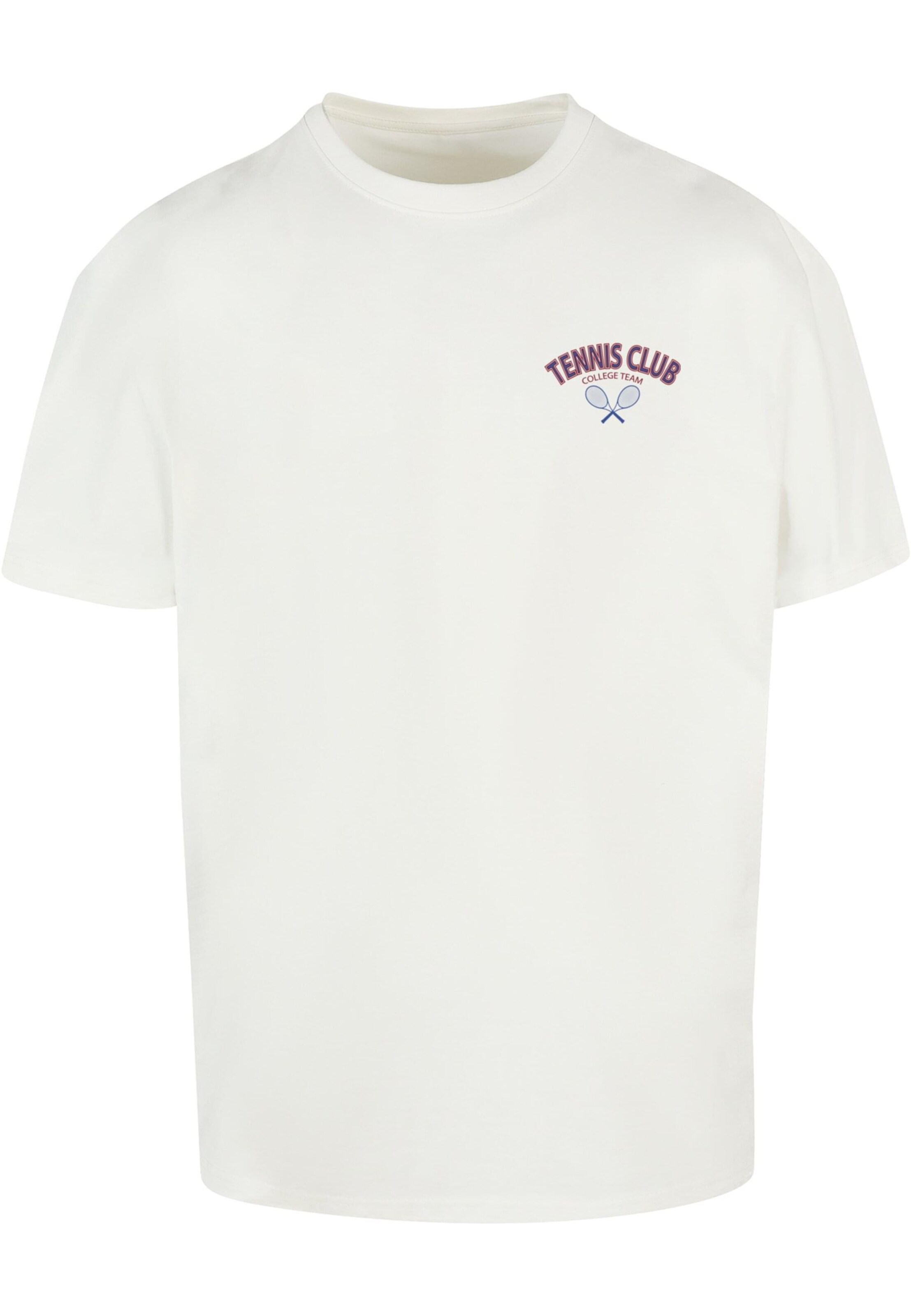 Merchcode Shirt 'College Club' in White: front