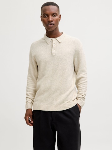 Pullover di Jack & Jones Premium in beige: frontale