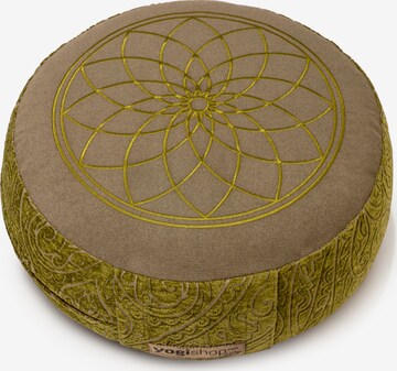 Yogishop Pillow in Green: front