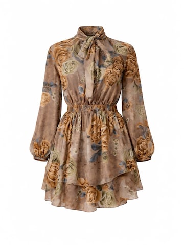 Elena Athanasiadou Cocktailjurk 'Caramel Rose' in Bruin