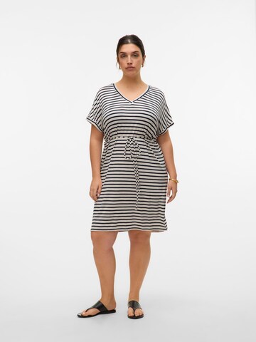 Vero Moda Curve Kjole 'VMCHolly' i beige: forside
