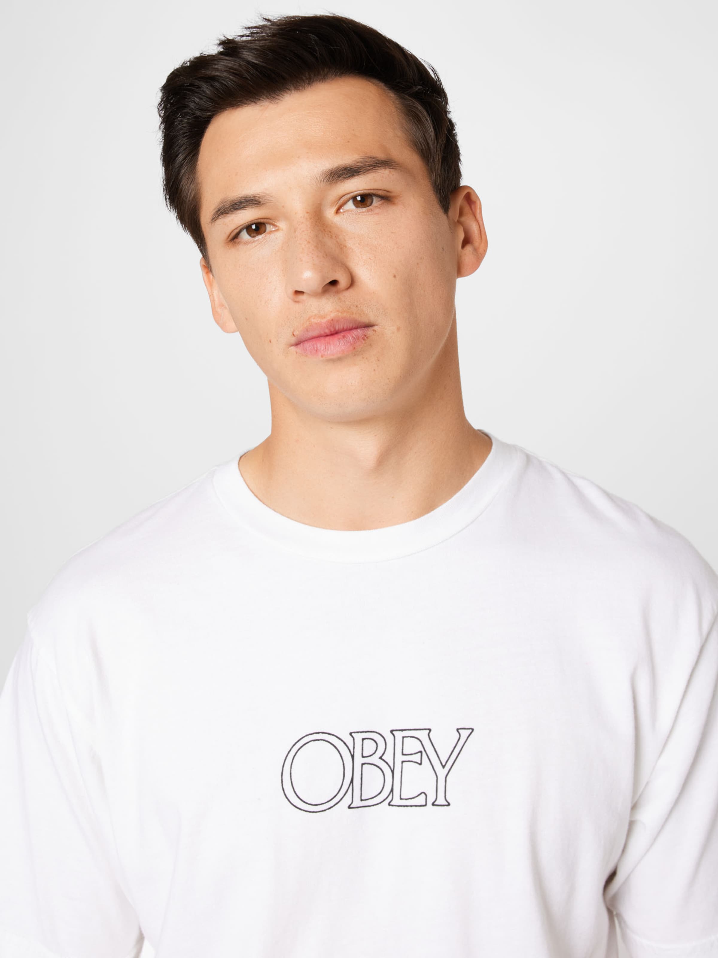 Homme T-Shirt Obey en Blanc 