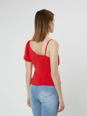 Influencer Top in Rot