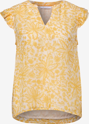 Street One Studio Blouse in Yellow: front