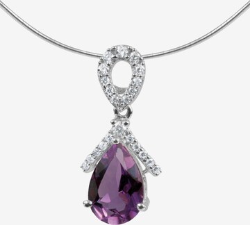 Jacques Lemans Necklace in Purple: front