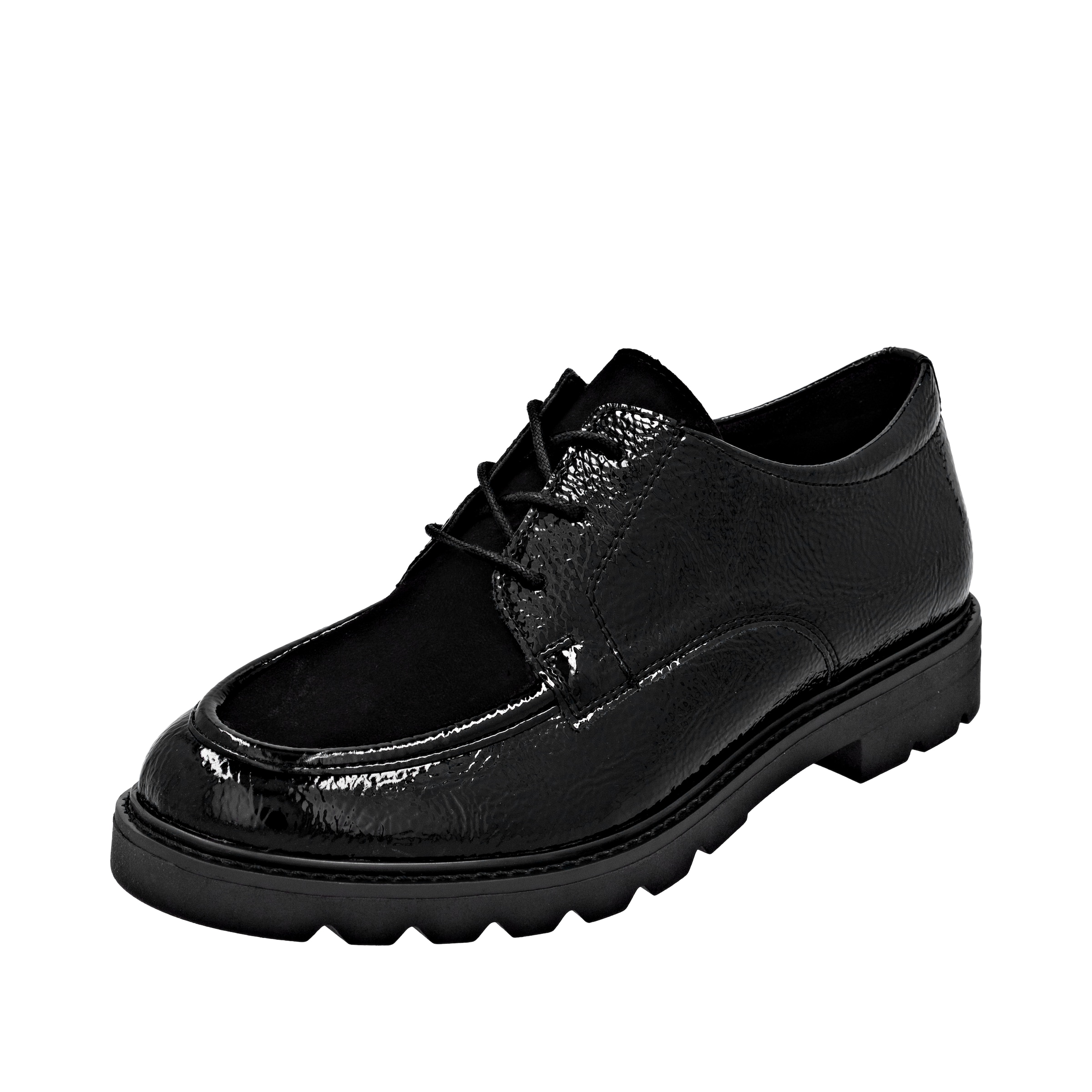 REMONTE Schnürschuh in schwarz, Produktansicht