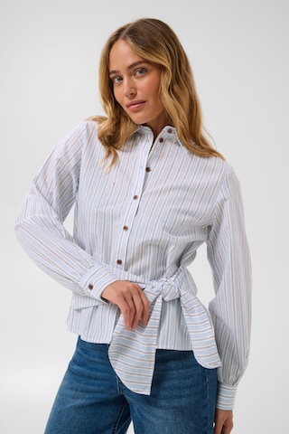 Kaffe Shirt in Blauw