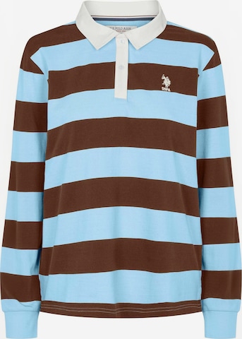 Haut ' UWKamille ' U.S. POLO ASSN. en marron : devant