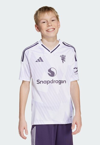 ADIDAS PERFORMANCE Trikot 'Manchester United 25/26' in Weiß: Vorderseite