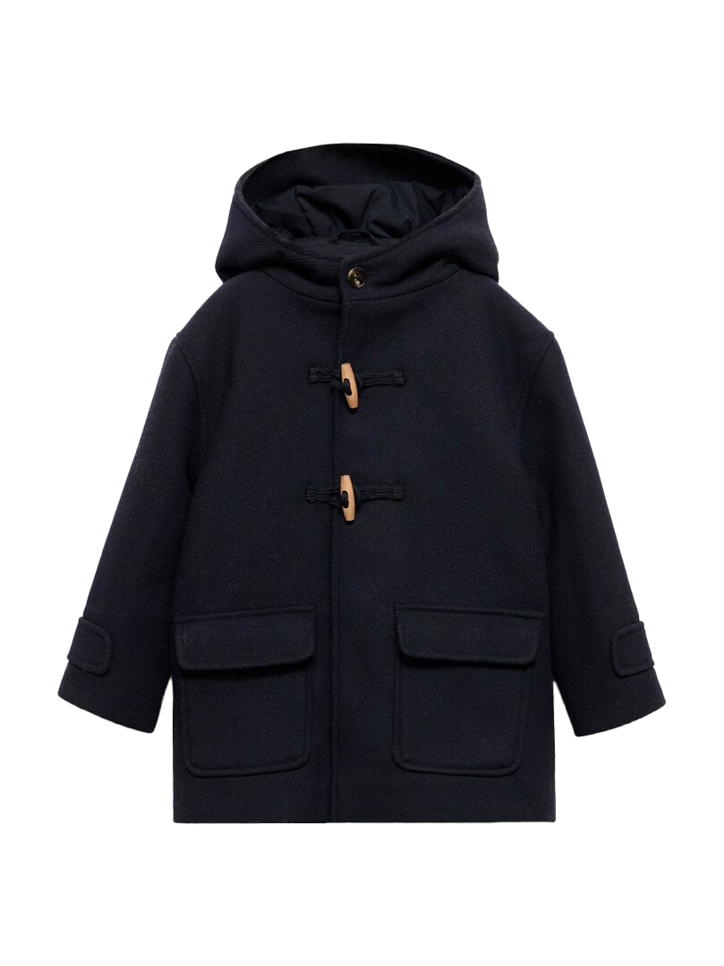 MANGO KIDS Płaszcz 'Tobyb' w kolorze niebieski: przód