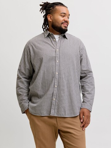 JACK & JONES Comfort Fit Hemd in Blau: Vorderseite