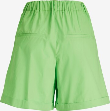 JJXX Regular Pleat-Front Pants 'Vigga' in Green