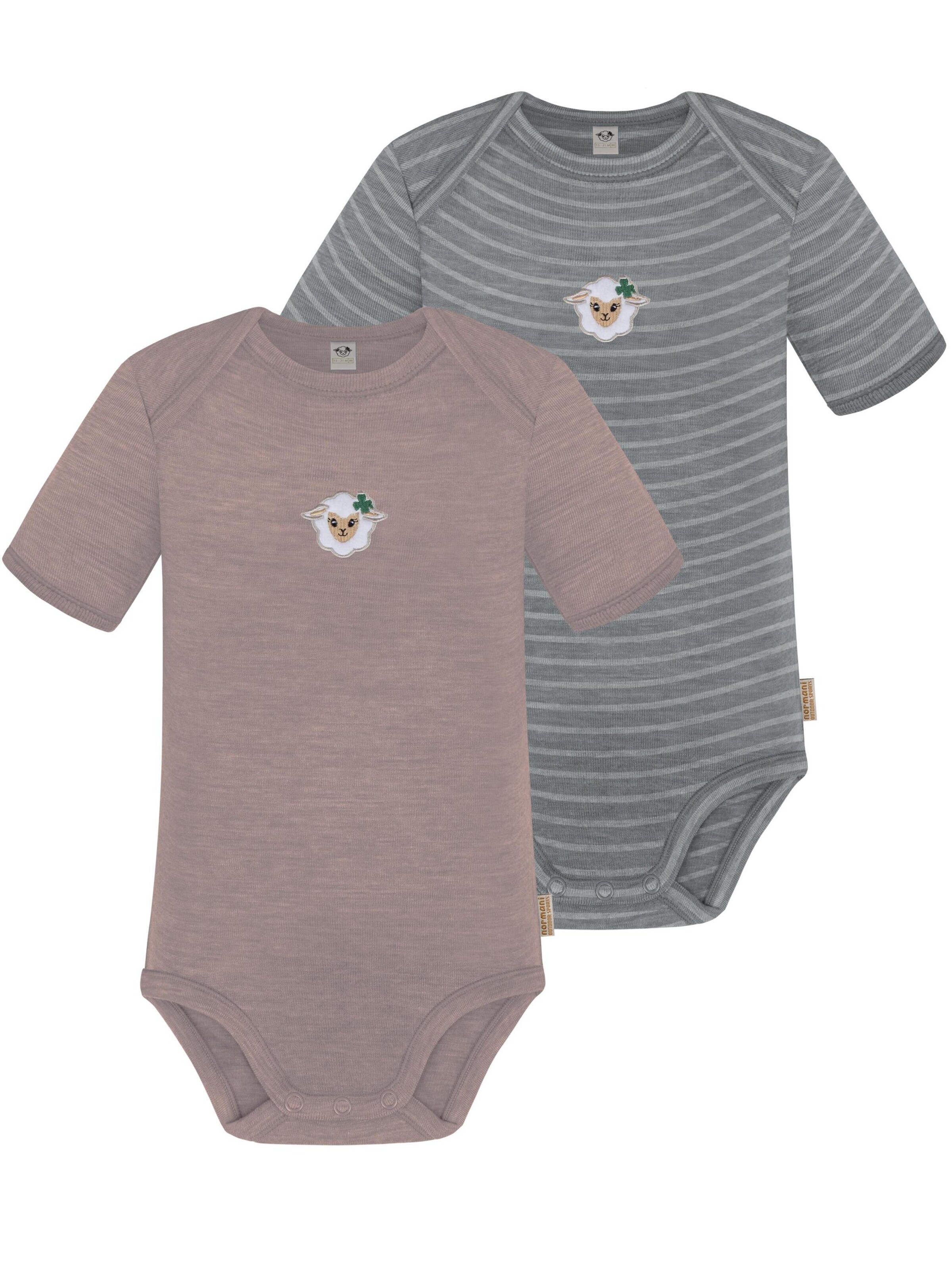 normani Rompertje/body 'Tauranga' in Grijs: voorkant