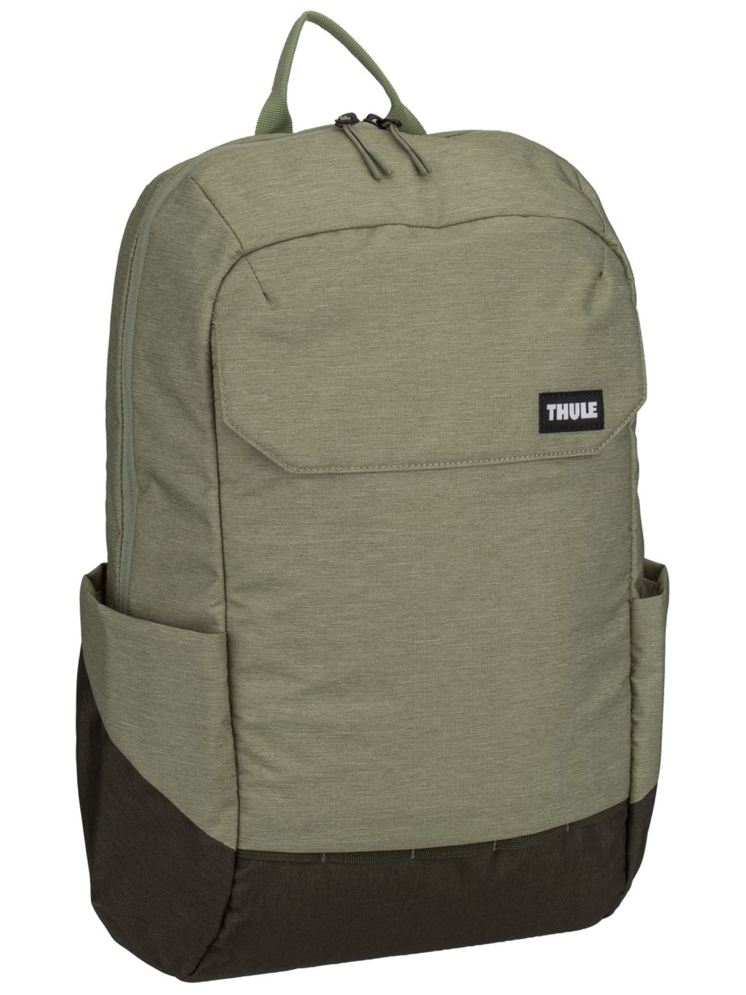 Thule Backpack 'Lithos' in Green: front