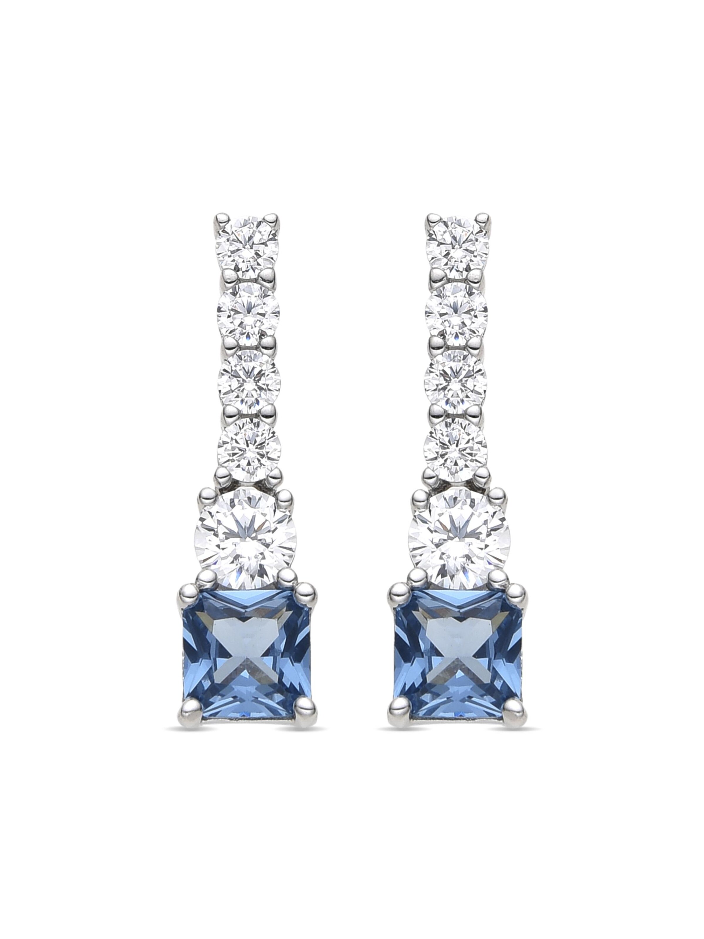 Luxenter Ohrringe 'HIMITH'‌‌‌‌‌‌ in Blau: Vorderseite
