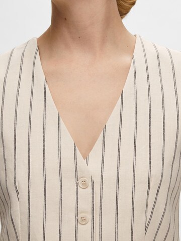 SELECTED FEMME Vest i beige