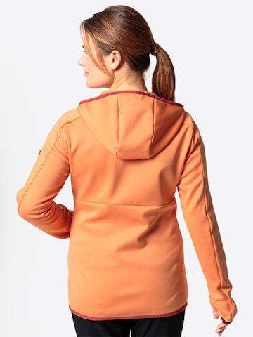 VAUDE Functionele fleece jas 'Valsorda' in Oranje