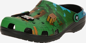 žalia Crocs Klumpės 'Minecraft': priekis