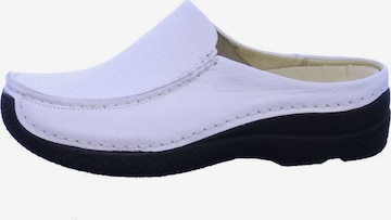 Wolky Mules in White