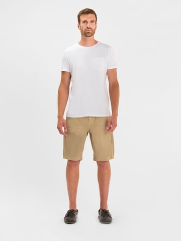 Regular Pantalon 'HOBI' Le Temps Des Cerises en beige