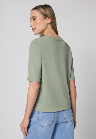 STREET ONE T-Shirt in Grün