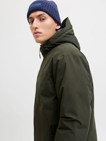 JACK & JONES - Parca de invierno 'JWHPlanet' en verde