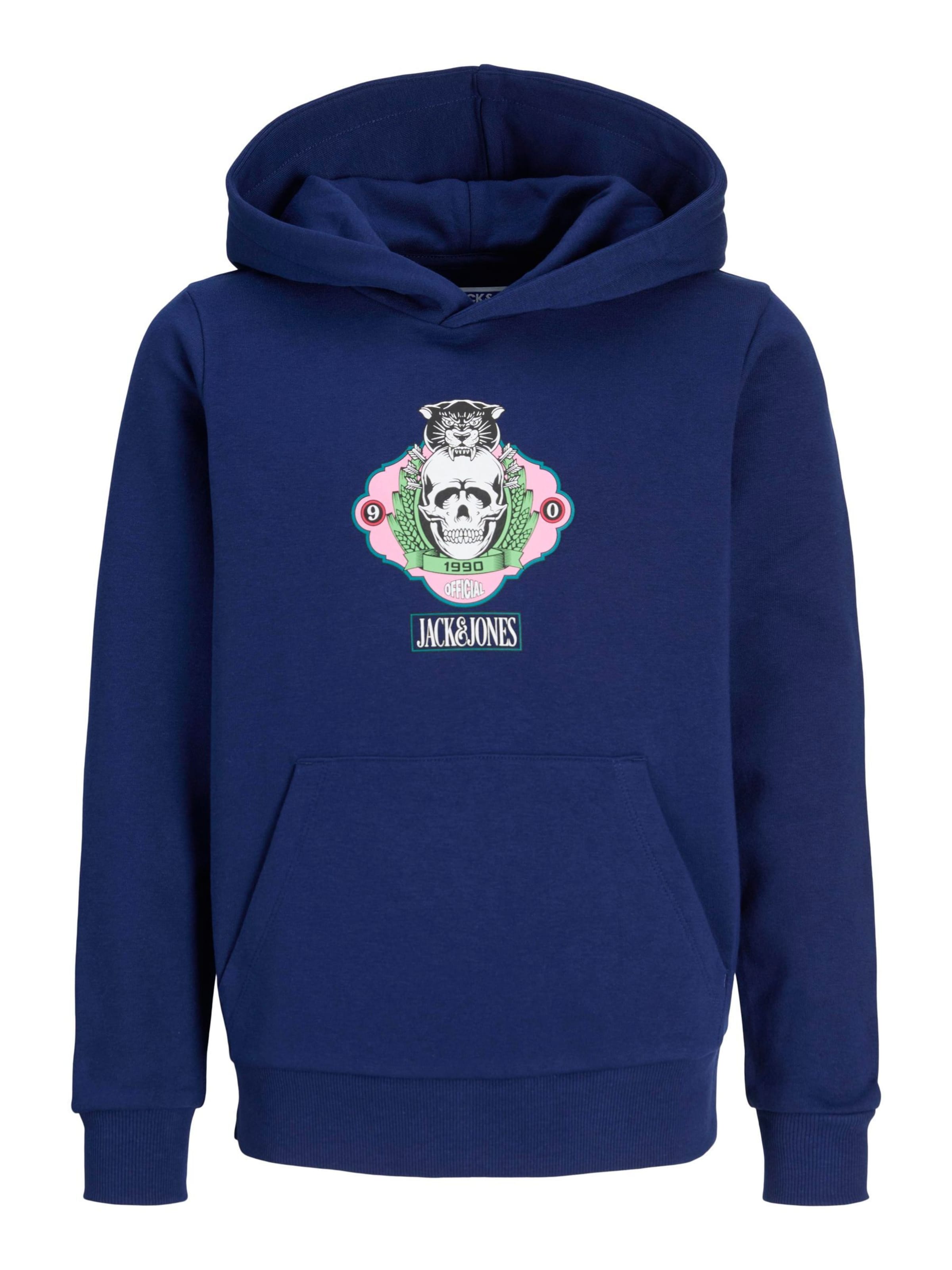 Jack & Jones Junior Sweatshirt i blå: forside