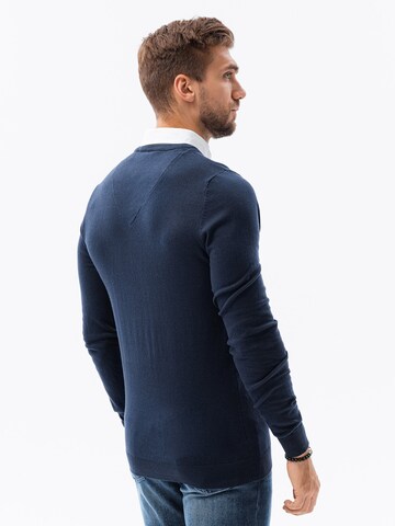 Ombre Sweater 'E120' in Blue