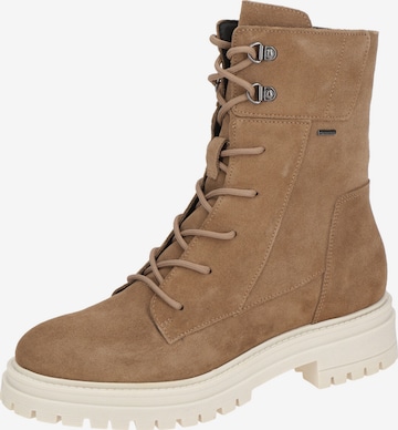 GEOX Boots 'Geox IRIDEA Stiefel hellbraun sand Amphibiox D26D0C' in Braun: Vorderseite