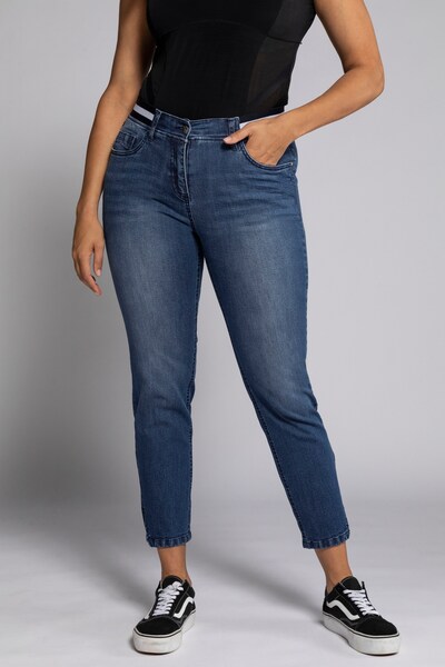 Ulla Popken Jeans in blue denim, Modelansicht