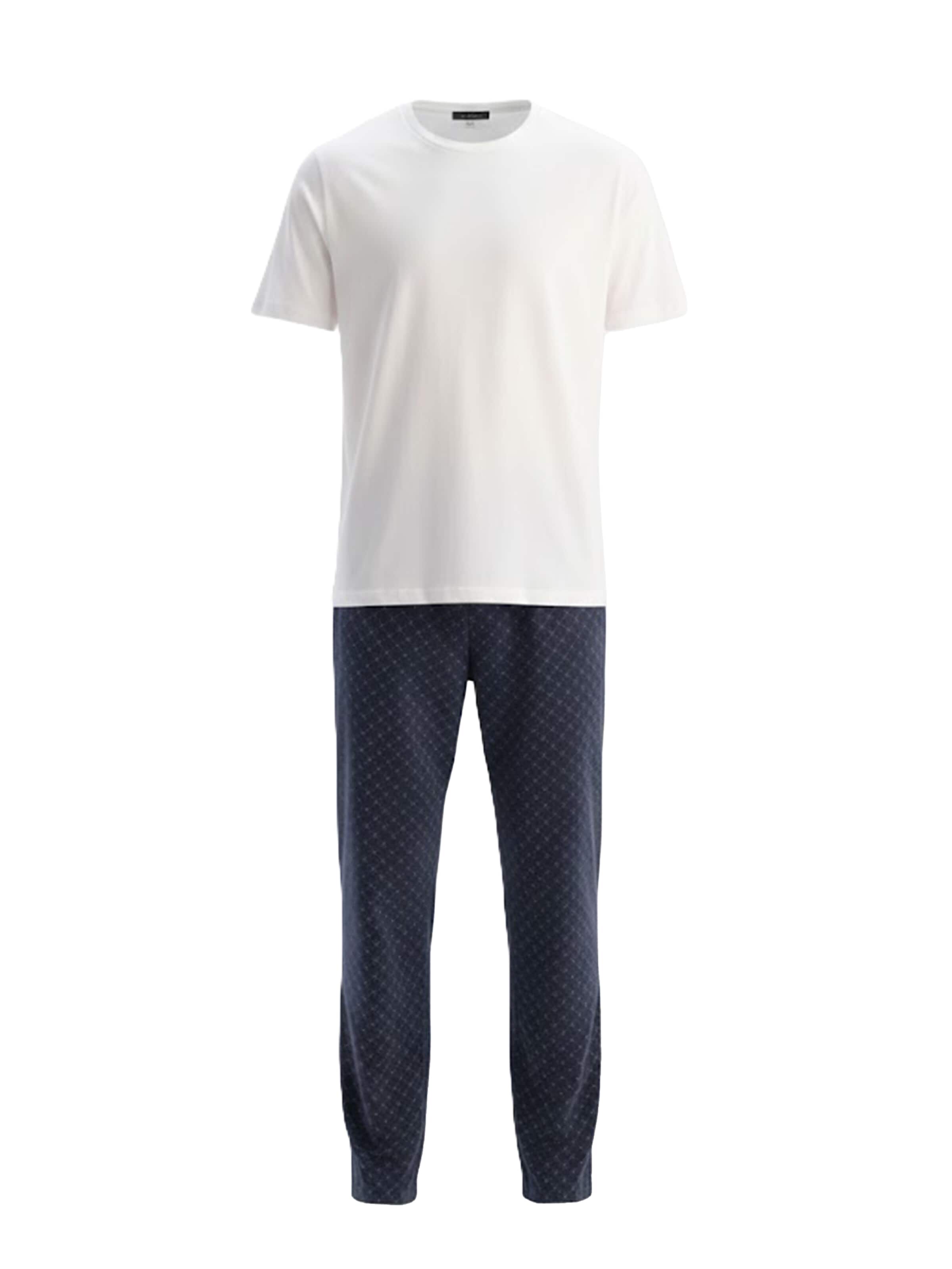 Dagi Пижама длинная в Синий: спереди