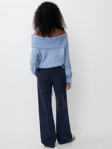 Pull&Bear Loosefit Hose in Blau