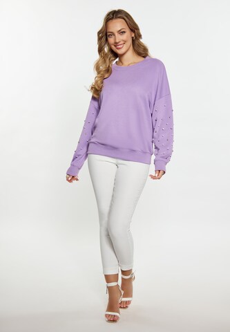 faina Sweatshirt in Lila