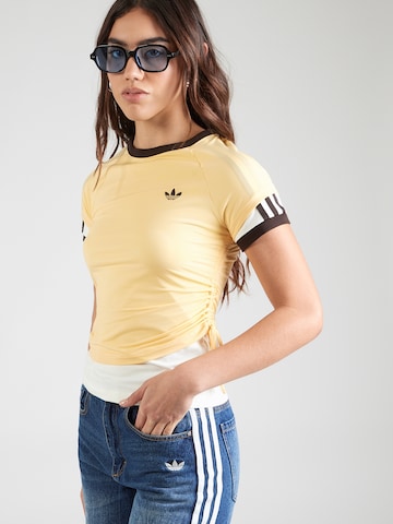 ADIDAS ORIGINALS Μπλουζάκι σε κίτρινο: μπροστά