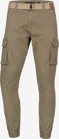 Regular Pantalon ' Kerr ' INDICODE JEANS en beige : devant