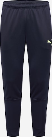 PUMA Workout Pants in Blue: front