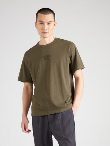 Jack & Jones Premium Футболка 'JPRBLUMARCUS' в Зеленый: спереди