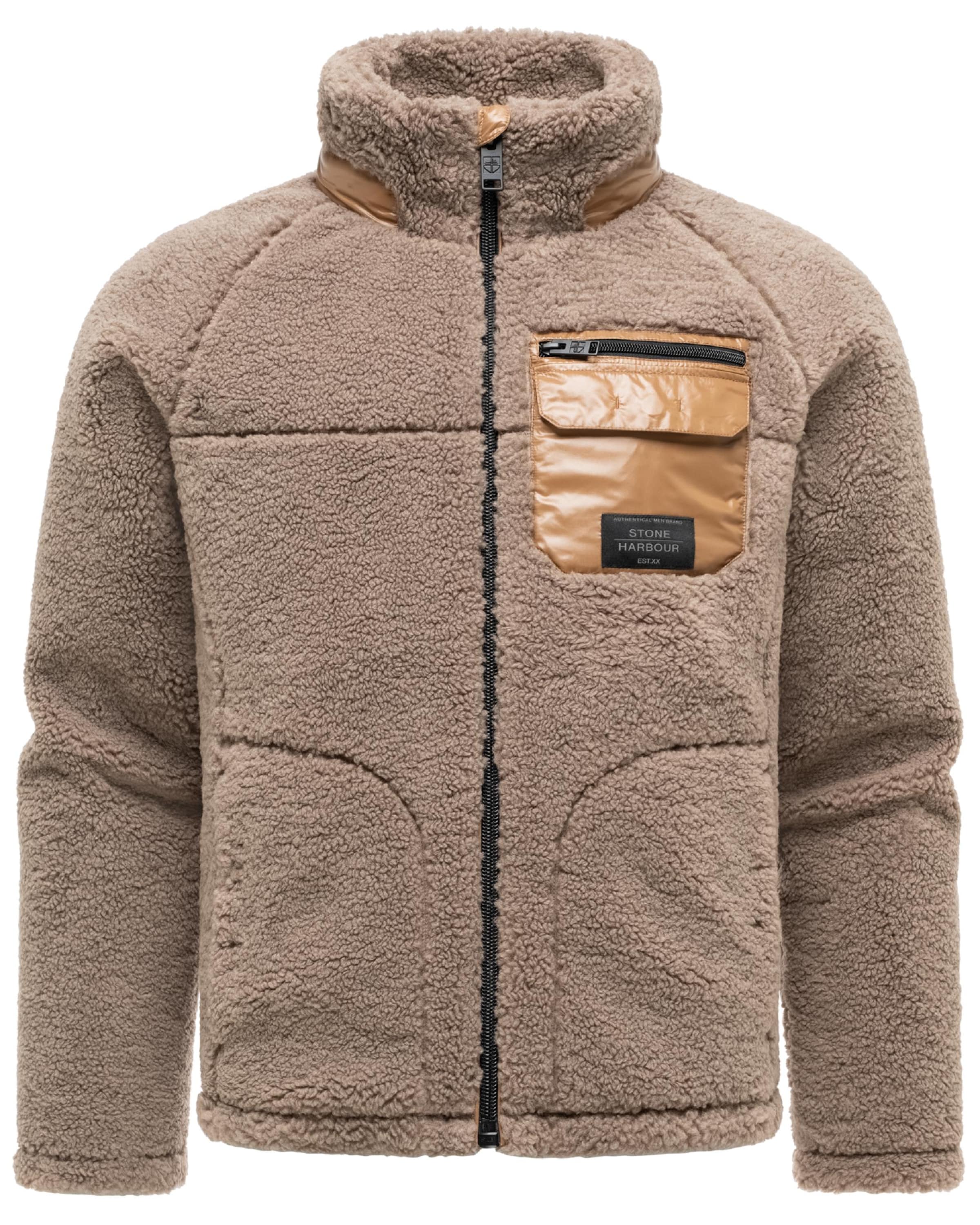 STONE HARBOUR Weatherproof jacket ' Sorees XX ' in Beige: front