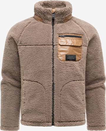 STONE HARBOUR - Chaqueta funcional 'Sorees XX' en beige: frente