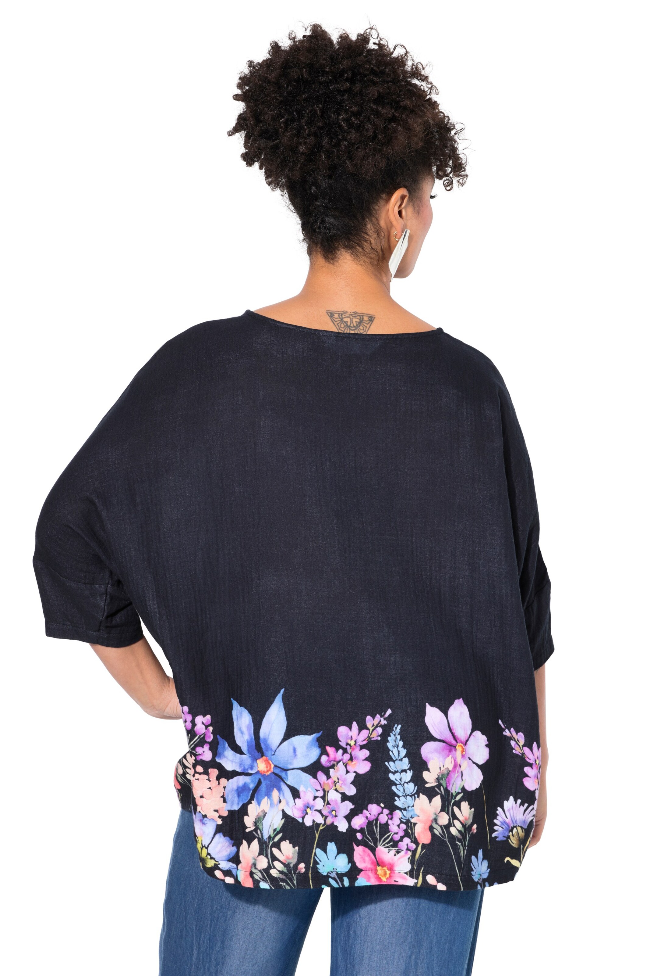 MIAMODA Bluse in Schwarz