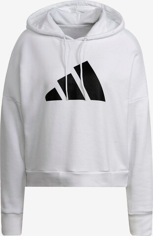 ADIDAS PERFORMANCE Sports sweatshirt in White: front