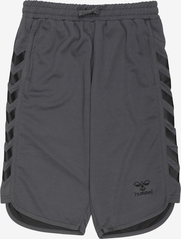 Hummel Shorts 35-36 in Grau: Vorderseite