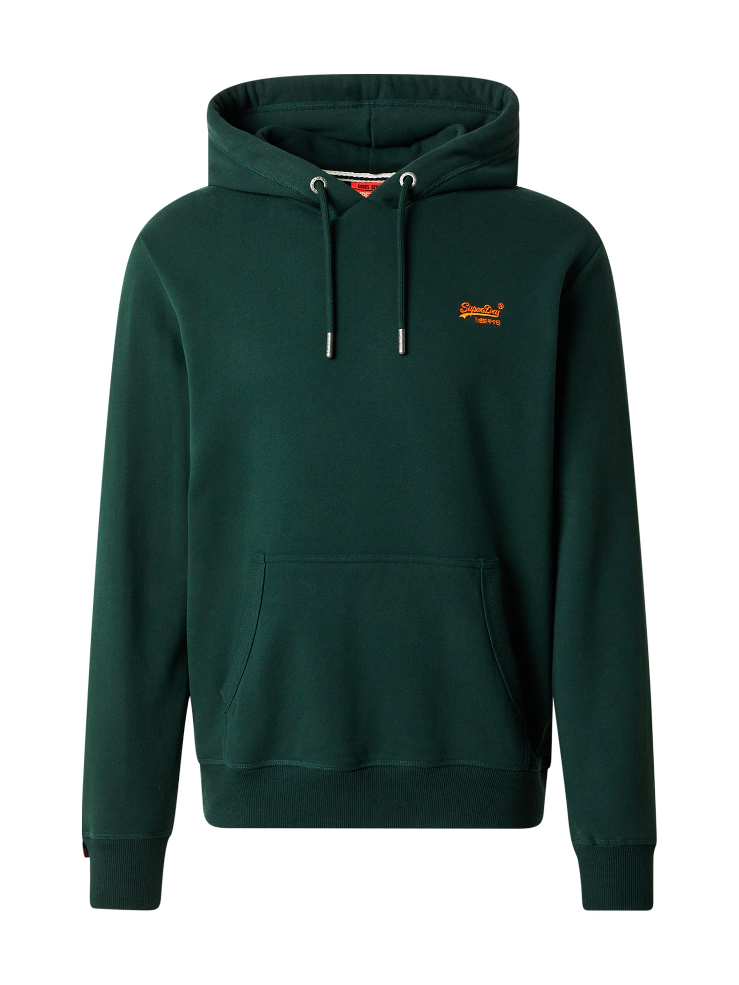 Superdry Sweatshirt 'Essentials' in Green: front
