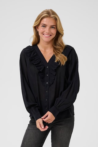 Kaffe Blouse in Black: front